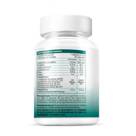 BIO B ǀ Probióticos con 100 Billones UFC + Prebióticos ǀ 30 Cápsulas Veganas