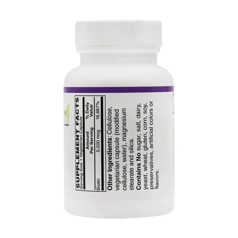 Bariatricpal Biotina 5000mcg Cápsulas Fácil De Tragar 60ct