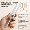 Tuning Forks Set for Healing – 128Hz 256Hz 384Hz Weighted