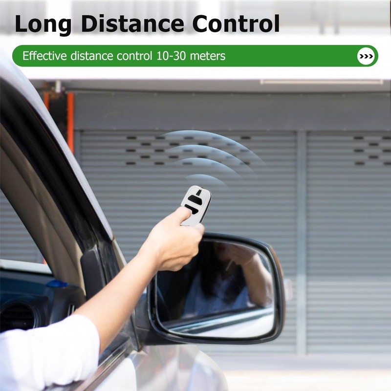 433.92mhz Garage Door Opener Remote Control Key Fob for Garage