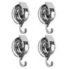 HARFINGTON 4pcs Suction Cups Hooks Powerful Vacuum Multi-Purpose Suction Shower