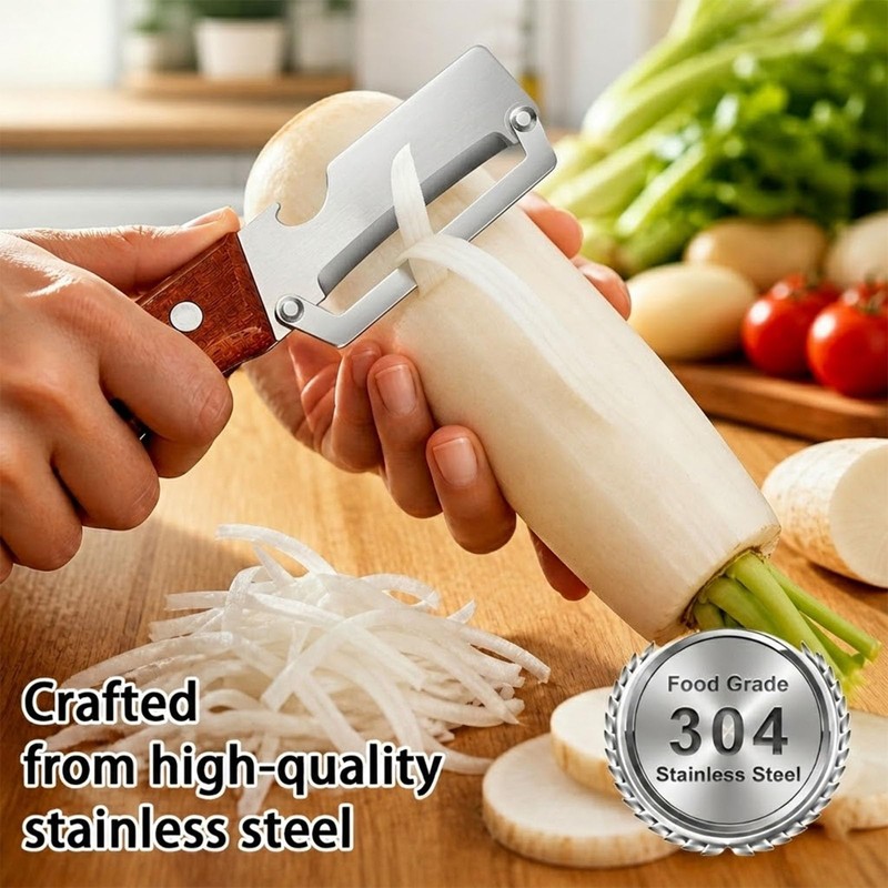 2 Pack Multifunctional Vegetable Peeler, Peelers for Kitchen with Bottle