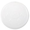 Dart 10SL Plastic Straw Slotted Lids for Hot/Cold Foam Cups