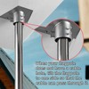 Gen 3 Pipe Adapter, Stainless Steel Pole Mount, for Gen