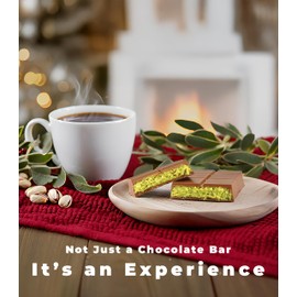 2 PACK Dubai Chocolate Bar Pistachio I Milk Chocolate Bar with Pistachio Cream and Kataifi (Total 6.34 Oz - 180g)