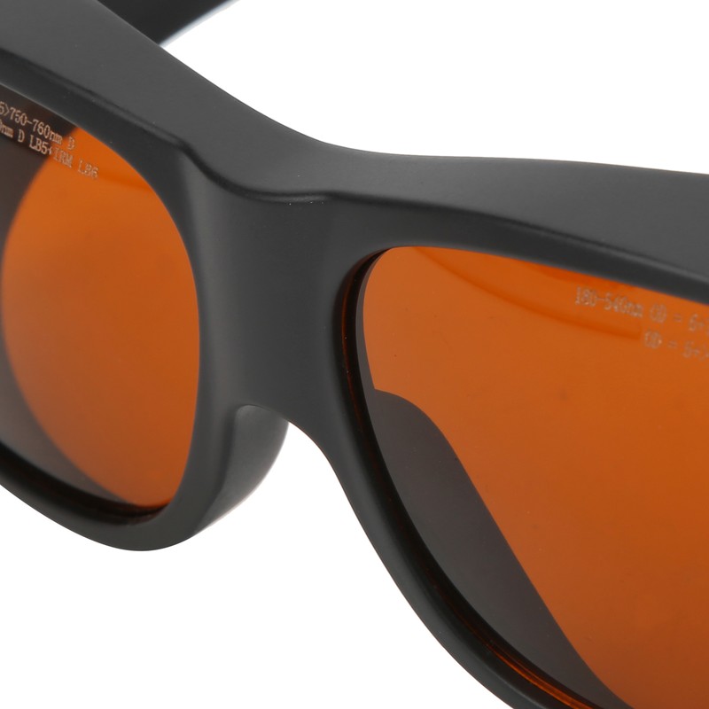 Safety Laser Glasses 532nm 1064nm Wavelength Protective Goggles Wearproof for