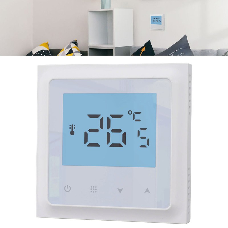 Digital Thermostat AC 90‑240V Accurate Control DIY Programming Underfloor Heating