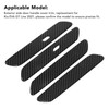 Car Exterior Side Door Handle Cover Trim Sticker Carbon Fiber