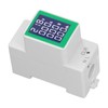 DIN Rail Meter Digital Voltmeter Ammeter Power Energy Monitor Multimeter