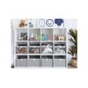 StorageWorks Closet Storage Bins, Large Storage Baskets with Clear Window