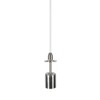 Aspen Creative Flaxen 71051 One-Light Pendant with Hardback Drum Shaped