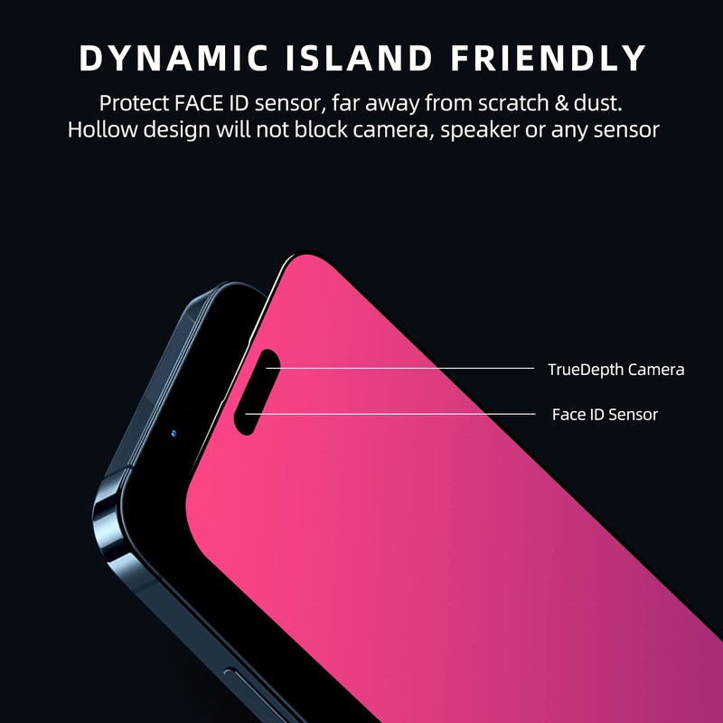 EGKimBa Privacy Screen Protector for iPhone 16 Pro Max, 6.9