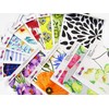Soimoi Fabric Swatches Samples Bundle, Includes 32 Different Natural &