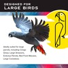 Featherland Paradise Cotton Snuggle Ring Bird Toy, Bird Perch, Large