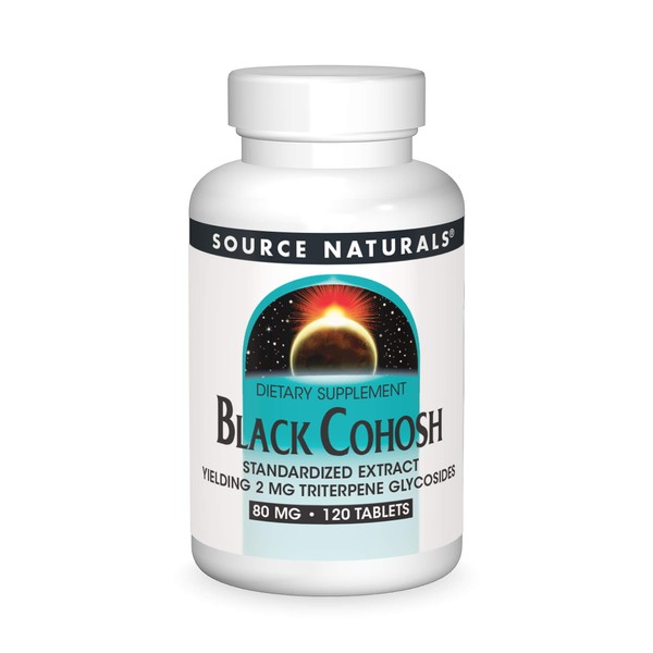 Source Naturals Black Cohosh Extract, 120 Tablets