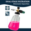 Foam Cannon for Pressure Washer, 1.1mm Orifice, 1000-4000 PSI, 1/4