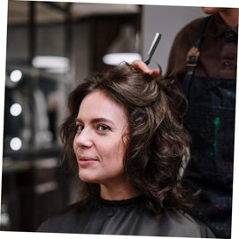 FRCOLOR 1 Set Manual Hairdressing Razor with Replacement Blades Hair Cutting Tool for Precise Thinning and Grooming Salon