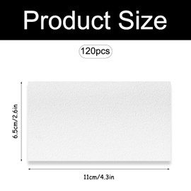 Luckious 120PCS Disposable Hair Salon Perm Paper Set Hairdressing Perm and Colouring Paper High Temperature Resistant Perm Paper for Cold Ironing and Curling Styling