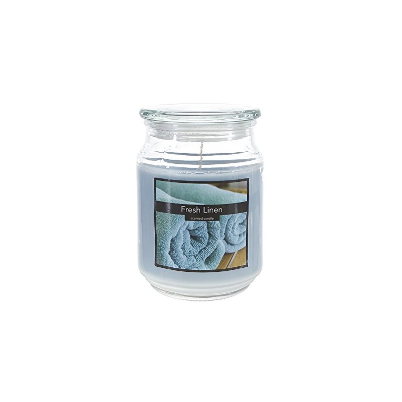 SRG Scented 18 Ounce Glass Jar Container Candle - Fresh