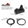 Stanbroil Fire Pit Push Button Ignition Kit with 2 Outlet