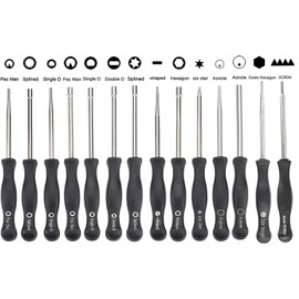 Hippotech Pack of 14 Carburetor Adjustment Tool with Screw Outer-hexagon Scredrivers for 2-Cycle Small Engine for Poulan for Husqvarna for STIHL for Echo Trimmer Chainsaw