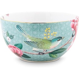Blushing Birds Bowl Blue 12 cm