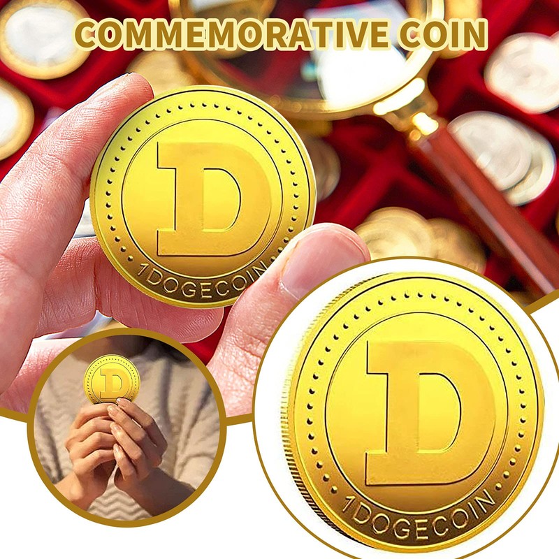 Dogecoin Coin Doge Coin Commemorative Coin Limited Edition Collector's Coin