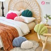 Lfsaaj Hot Pink Seashell Throw Pillows, Shell Shaped Throw Pillows,