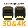 VCE HDMI 90 and 270 Degree Adapter 2-Pack, Right Angle