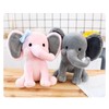 Elephant Plush Toy Multipurpose Cute Safe Comfortable Soft Fluffy Stuffed