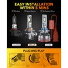 OXILAM M5S 9OO5 Bulbs 2024 1:1 Halogen Size, 30000LM Brighter