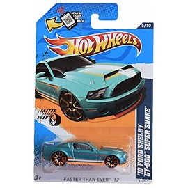 Hot Wheels '10 Ford Shelby GT-500 Super Snake, [Green] 95/247 Faster Than Ever 5/10