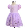 Lito Angels Princess Rapunzel Tulle Dress Up Costume for Kids