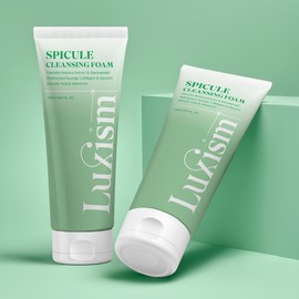 Luxism Spicule Acne Trouble Sebum Pore Deep Foam Cleansing 150ml, 2 pieces / 럭시즘 스피큘 아크네 트러블 피지 모공 딥 폼클렌징 150ml, 2개
