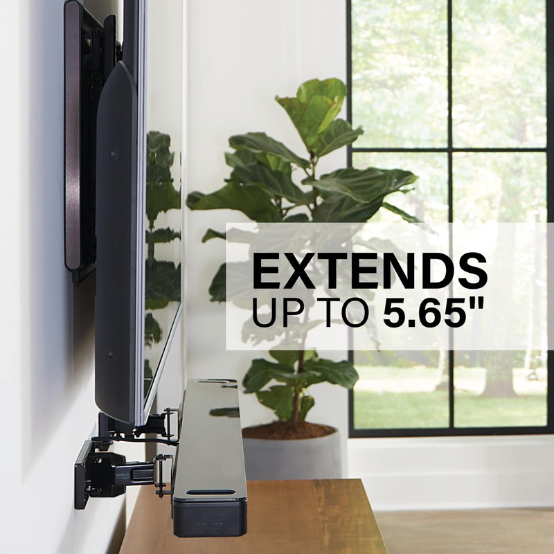 Sanus Universal Extendable Soundbar Wall Mount - WSBWM1-B2