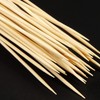 AKOAK 100 Counts Handmade 4.7" White Heart Cocktail Sticks Sandwich