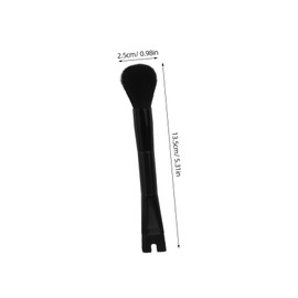 IWOWHERO Unique Makeup Brush for Nose Contour Foundation Double Head Brush Set Soft Comfortable and Durable