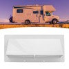 RV Exhaust Vent Cover White Range Hood Sidewall Vent Cover