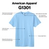 American Apparel Unisex Short Sleeve Tee, Style G1301, 2-Pack, Royal