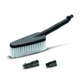 Karcher Universal Soft Bristle Wash Brush Attachment Accessory for Electric and Gas Power Pressure Washers, 3000 PSI Rating