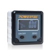 POWERTEC 71828 Table Saw Angle Gauge, Digital Angle Finder Protractor,