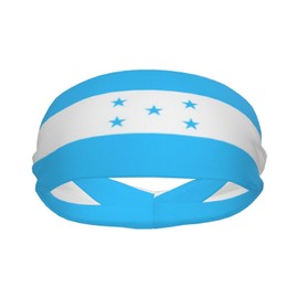 Cute Honduras Flag Sports Headband & Sweatband Hairband for Women Men for Running,Cycling, Yoga,Hiking
