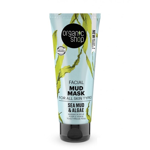 Natura Siberica Organic Shop Face Mud Mask Sea Depth, 75ml