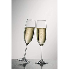 Zwiesel Schott ZWCO121051E Tritan Glass, Crystal, Classic Champagne Glass, Shatterproof, 23 cl Capacity