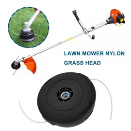 LT Easiyl M12x1.75mm Lawn Mower Nylon Thread Trimmer Head Detachable Plastic Weeder Replacement Compatible with Husqvarna 135R 143R 153R 236R 241R 243R 253R