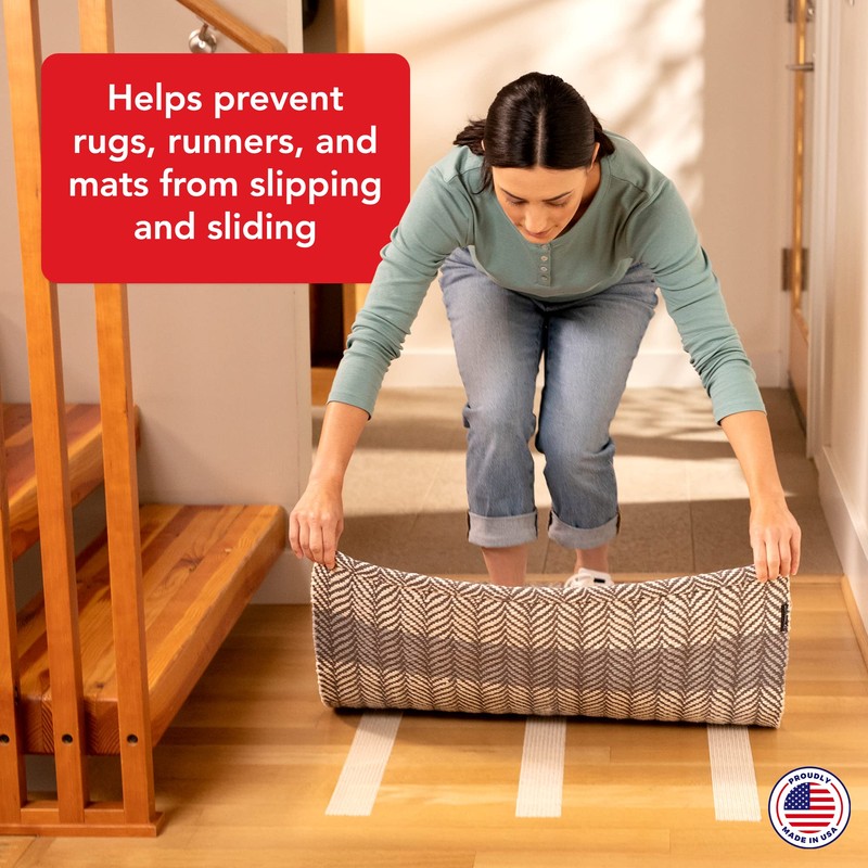 Rug Gripper Tape for Area Rugs and Runners (2.5" x25ft)