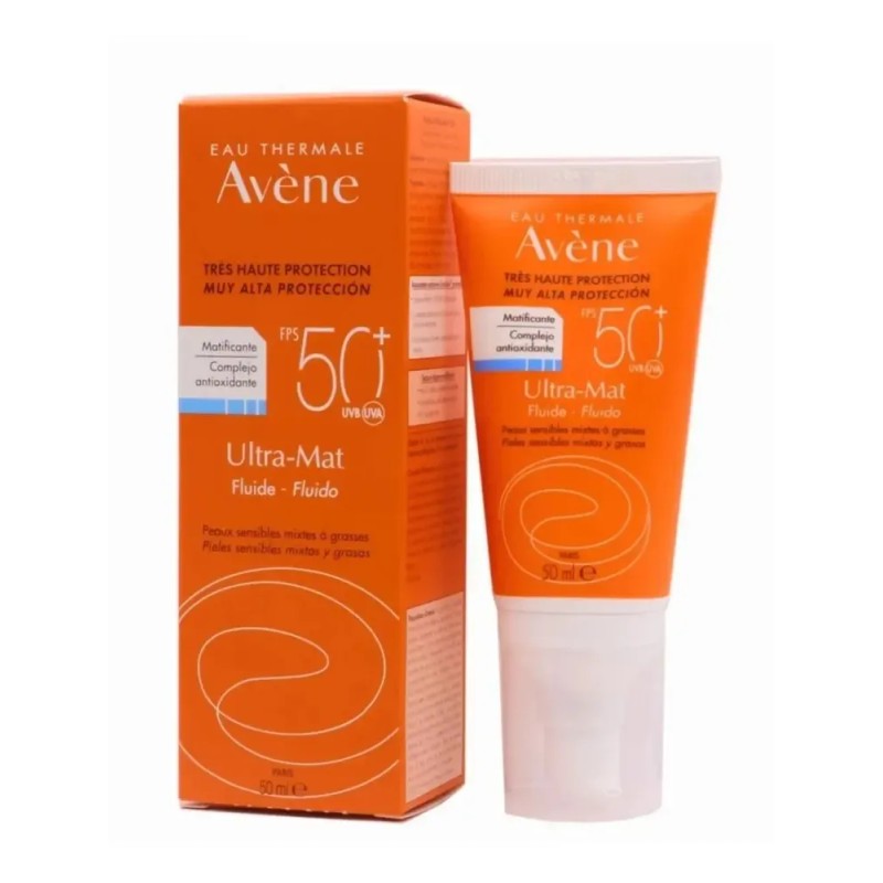Protector Solar Fluido Ultra Mat Spf 50+ 50Ml Avene