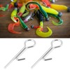 YINETTECH 100pcs 18.8mm Fishing Stinger Spikes Connecting Pins Needle for