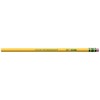 Ticonderoga Wood-Cased Pencils, Unsharpened, 2 HB Soft, Yellow, 24 Count