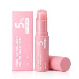 PDRN Pink Collagen Volume Multi Balm Stick | Volufiline, NAD, Suitable For Body, Face, Neck, And Lips
